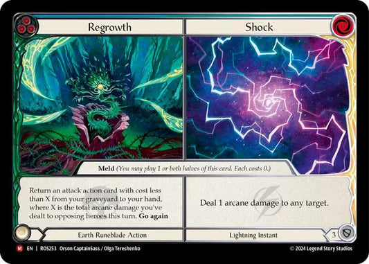 Regrowth // Shock [ROS253] (Rosetta) Rainbow Foil