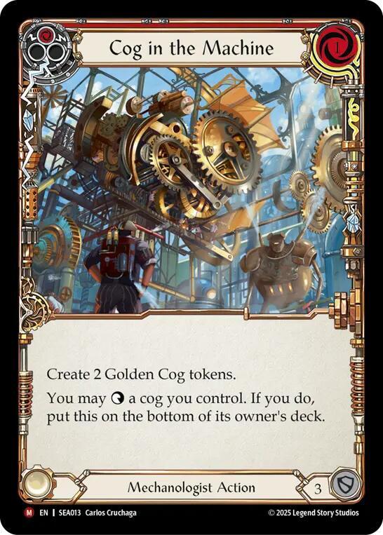 Cog in the Machine [SEA013] (High Seas) Rainbow Foil