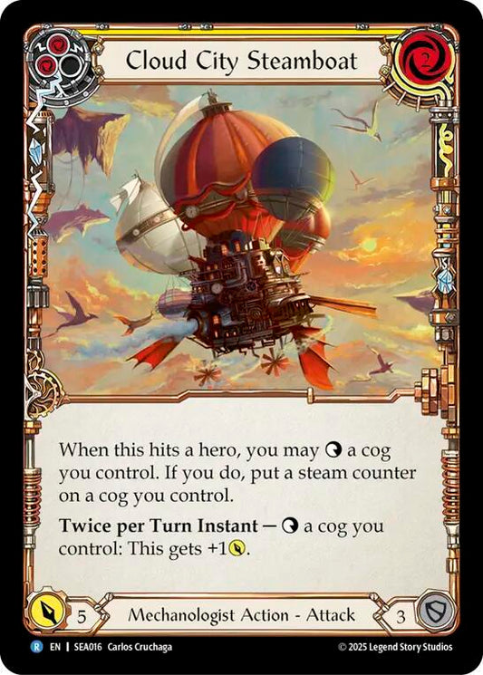 Cloud City Steamboat (Yellow) [SEA016] (High Seas)