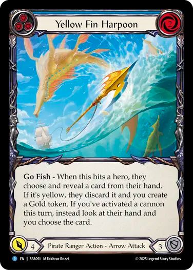 Yellow Fin Harpoon [SEA091] (High Seas)