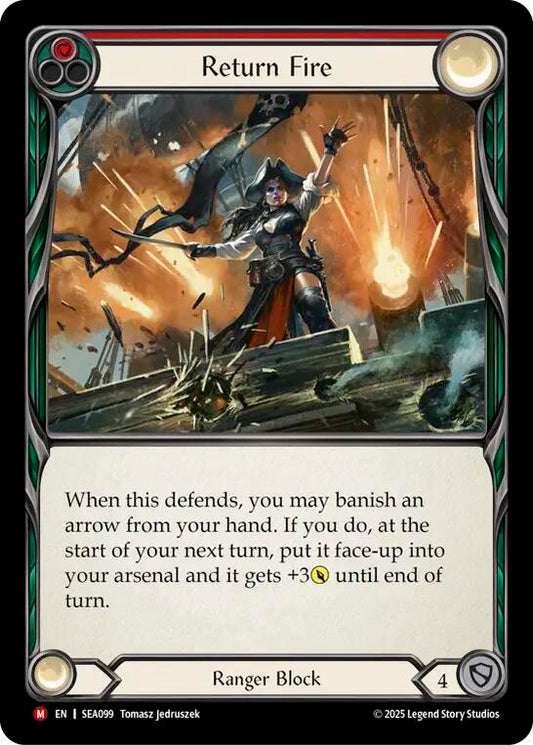Return Fire [SEA099] (High Seas) Rainbow Foil