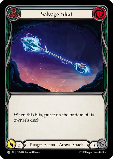 Salvage Shot (Blue) [SEA116] (High Seas)