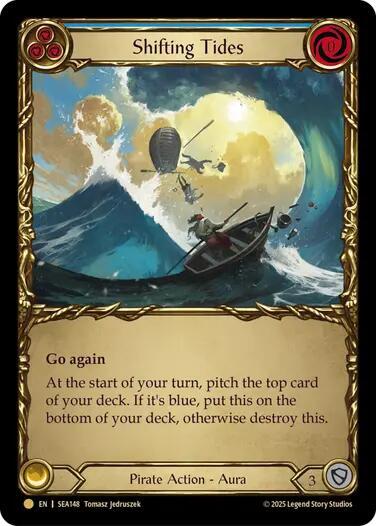 Shifting Tides (Treasure) [SEA133] (High Seas) Gold Foil