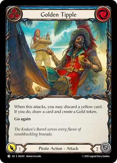 Golden Tipple (Blue) [SEA161] (High Seas)