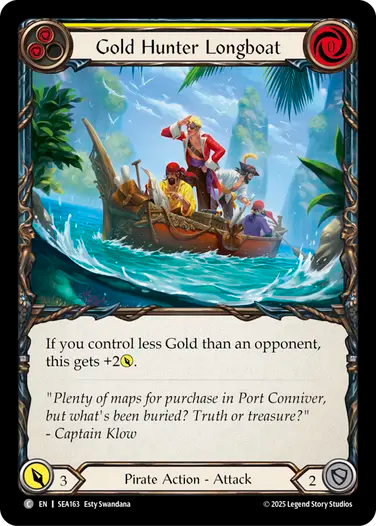 Gold Hunter Longboat [SEA163] (High Seas)