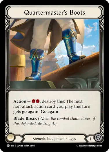 Quartermaster’s Boots [SEA185] (High Seas)