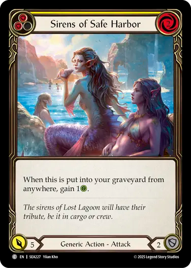 Sirens of Safe Harbor (Yellow) [SEA227] (High Seas)