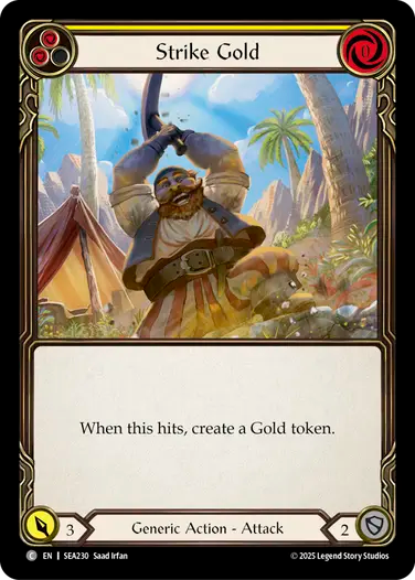 Strike Gold (Yellow) [SEA230] (High Seas)