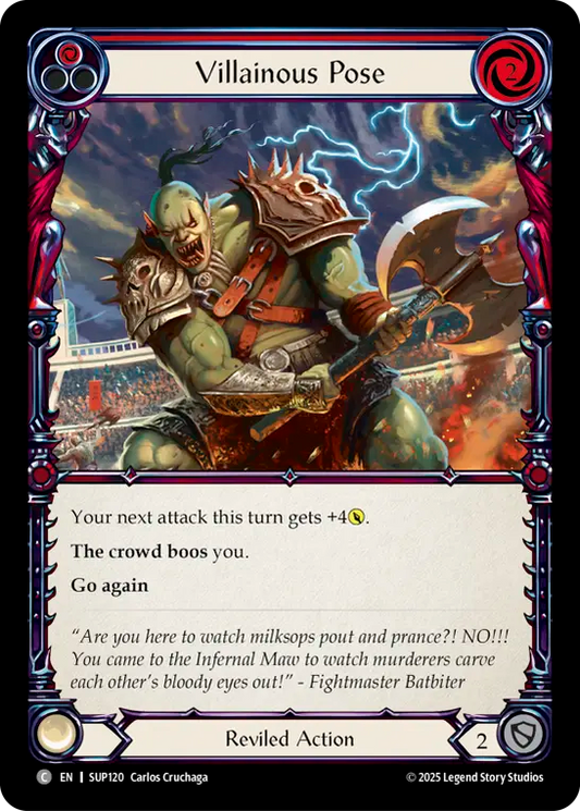 Villainous Pose [SUP120] (Super Slam)
