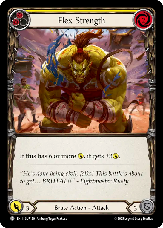 Flex Strength (YELLOW) [SUP150] (Super Slam