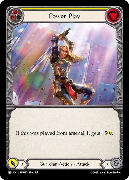 Power Play (YELLOW) [SUP187] (Super Slam)