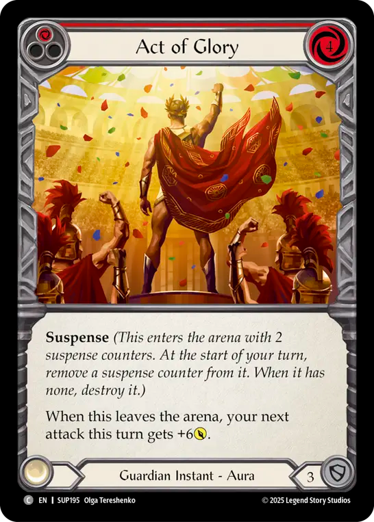 Act of Glory (RED) [SUP195] (Super Slam)