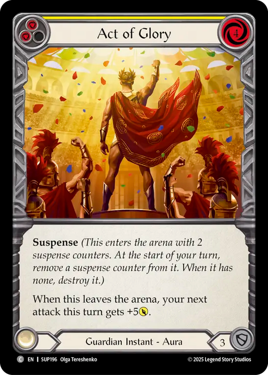 Act of Glory (YELLOW) [SUP196] (Super Slam)