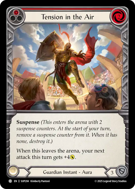 Tension in the Air (RED) [SUP204] (Super Slam)