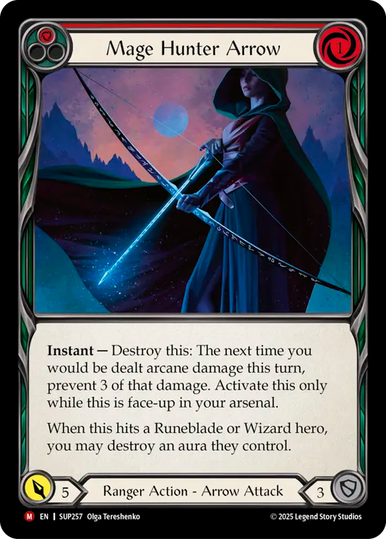 Mage Hunter Arrow [SUP257] (Super Slam) Rainbow Foil