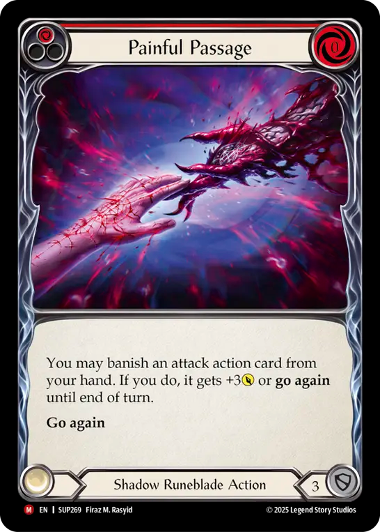 Painful Passage [SUP269] (Super Slam) Rainbow Foil